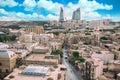 Panorama of Baku city, Azerbaijan Royalty Free Stock Photo