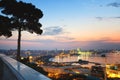 Panorama of Baku city, Azerbaijan Royalty Free Stock Photo