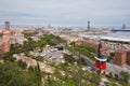 Panorama Barcelona Royalty Free Stock Photo