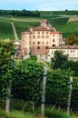 Panorama of Barolo piedmont,Italy Royalty Free Stock Photo