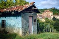 Panorama of Barolo piedmont,Italy Royalty Free Stock Photo