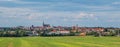 Panorama of Bautzen in Saxony Royalty Free Stock Photo