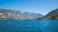 Panorama of the Bay of Kotor Royalty Free Stock Photo