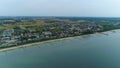 Panorama Beach Baltic Sea Ustronie Morskie Plaza Morze Baltycki Aerial Poland