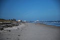 Panorama Beach at the Coast of the Atlantic Ocean, Cocoa Beach, Florida