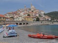 Panorama of Cervo Royalty Free Stock Photo