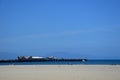 Panorama Beach at the Pacific Coast, Santa Barbara, California