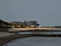 Panorama Beach in the Resort Laboe at the Baltic Sea, Schleswig - Holstein