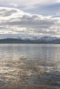 Panorama on the beaches of Tromso Royalty Free Stock Photo