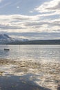 Panorama on the beaches of Tromso Royalty Free Stock Photo