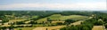 Panorama of Bearn and midi pyrenees