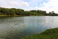 Panorama beautiful city park in Sao Paulo Royalty Free Stock Photo