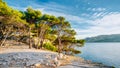 Panorama Of Beautiful Nature Of Calanques On The Azure Coast Of France Royalty Free Stock Photo