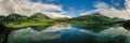 Panorama Beautiful Nature Norway Royalty Free Stock Photo