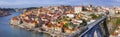 Panorama of beautiful Porto