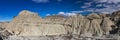 Panorama of beautiful rock formations near El Calafate Royalty Free Stock Photo