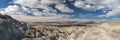 Panorama of beautiful rock formations near El Calafate Royalty Free Stock Photo