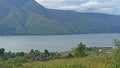 panorama of beauty and customs in a village as well as natural green forests and lakes that are fresh for the eyes Royalty Free Stock Photo