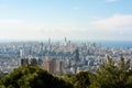 Panorama of Beirut capital city, Lebanon Royalty Free Stock Photo