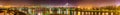 Panorama of Belgrade over the Sava river Royalty Free Stock Photo