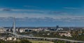 Panorama Belgrade Serbia Royalty Free Stock Photo