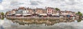 Panorama of Belu embankment n Amiens