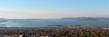 The Panorama from Berkeley Hills on Golden Gate Bridge