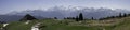 Panorama of Bernese Alps, Niederhorn, Switzerland