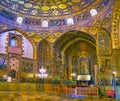 Panorama of the Bethlehem Church in Isfahan, Iran