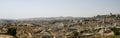 Panorama of Bethlehem with Herodium hill