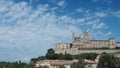 Beziers in France with cathedral