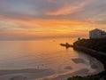 Panoramic View of Biarritz Basque Country France Royalty Free Stock Photo