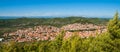 Panorama of Blato, Croatia