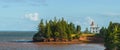 Panorama of Blockhouse Point Lighthouse