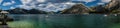 Panorama of Boka Kotorska bay in Montenegro