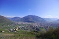 Panorama of Bolzano, Italy