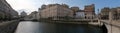 Panorama of Borgo Teresiano in Trieste Royalty Free Stock Photo