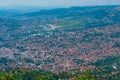 Panorama of Bosnian capital Sarajevo