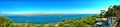 Panorama of the Bosporus Strait from Topkapi Palace, Istanbul Royalty Free Stock Photo