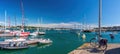 Panorama of the Breton port of La Trinite sur Mer