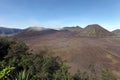 Panorama of Bromo volcano at sunrise, East Java, Indonesia Royalty Free Stock Photo