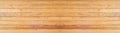 Panorama of brown wooden texure floor background Royalty Free Stock Photo