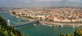 Budapest panorama from Gellert Hill.