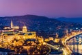 Panorama of Budapest with the Royal Castle