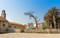 Panorama of Budva, streets Old town Royalty Free Stock Photo