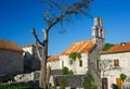 Panorama of Budva, streets Old town. Montenegro Royalty Free Stock Photo