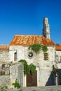 Panorama of Budva, streets Old town. Montenegro Royalty Free Stock Photo