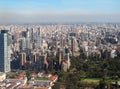 Panorama of Buenos Aires, Argentina Royalty Free Stock Photo