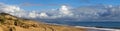 Panorama of Buffalo Beach near Bunbury Western Australia.