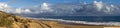 Panorama of Buffalo Beach near Bunbury Western Australia. Royalty Free Stock Photo
